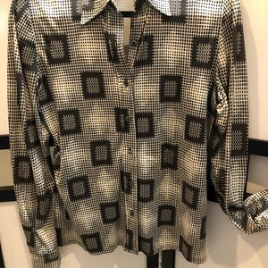 Banana Republic super fly dress blouse SM